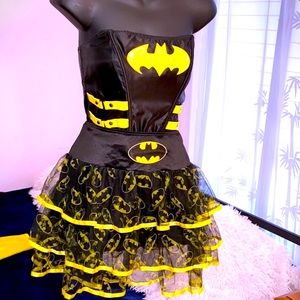 3pc Bat-woman Costume Set